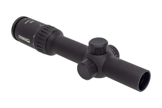 Steiner Optics P4xi 1-4x24mm rifle scope with P3TR 5.56 reticle and 30mm main tube
